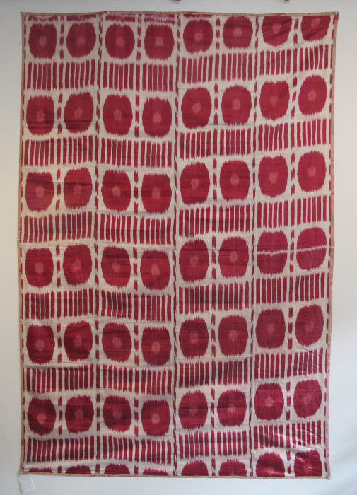 Large Silk Ikat Panel